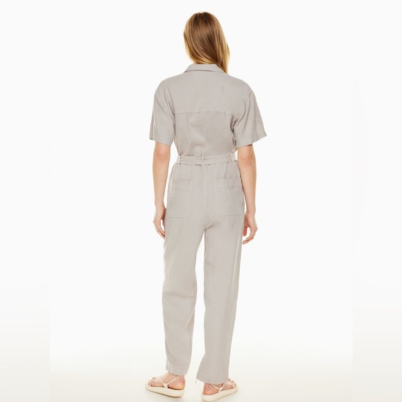 Wilfred Free Mist Linen Jumpsuit - Picture 4 of 10